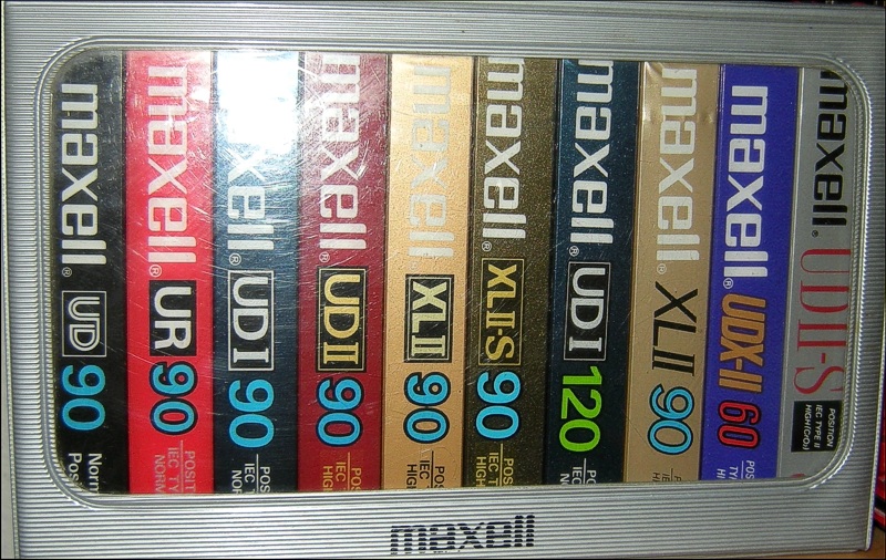 Kazety box - MAXELL